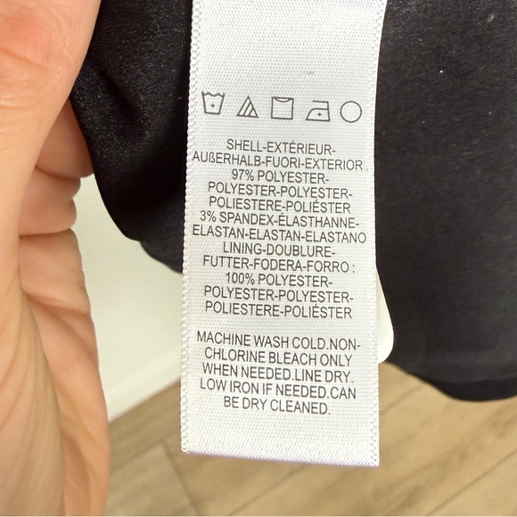 Dress The Population Rory Fringe Midi Dress in Black Size Medium - Picture 10 of 11